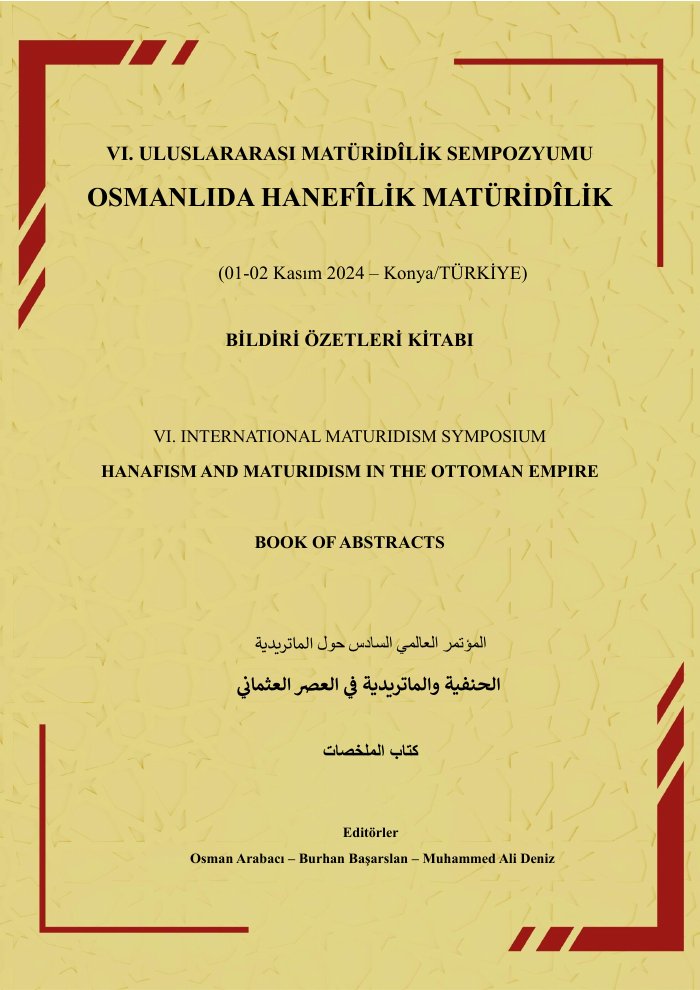 Osmanlı'da Hanefîlik Mâtürîdîlik Bildiri Özetleri Kitabı kapağı